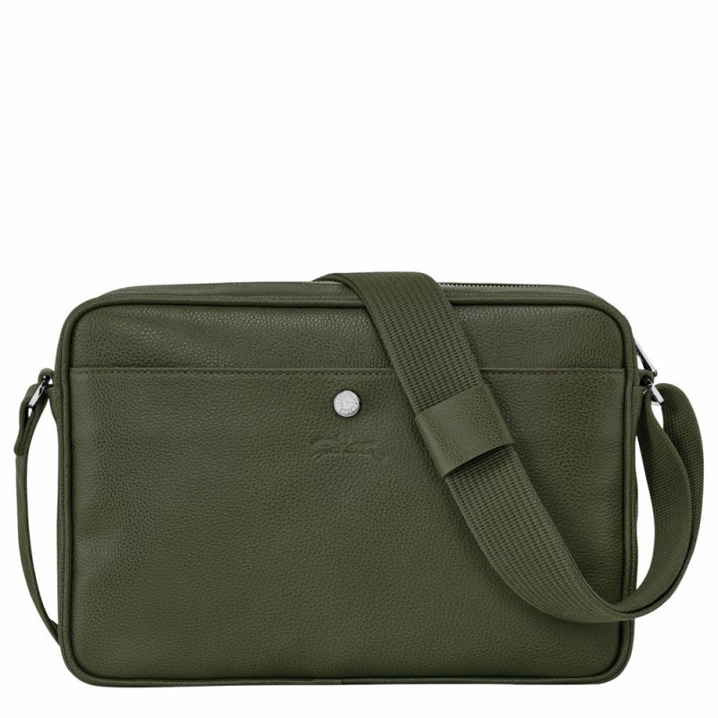 Green Longchamp Boxford M Men's Camera Bags